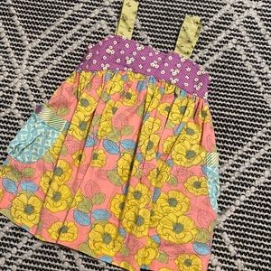 Matilda Jane girl’s sleeveless dress, size 4 toddler